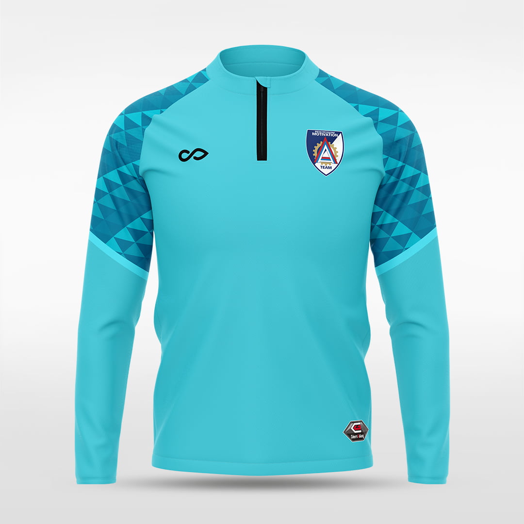 1/4 Half Zip Vanta Series Vumara - AT233XFFC3 mediumspringgreen