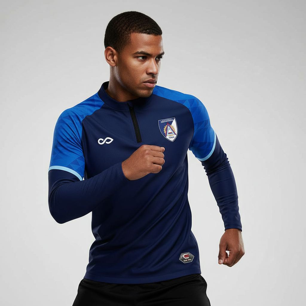 1/4 Half Zip Vanta Series Vumara - AT233XFFC3 navy