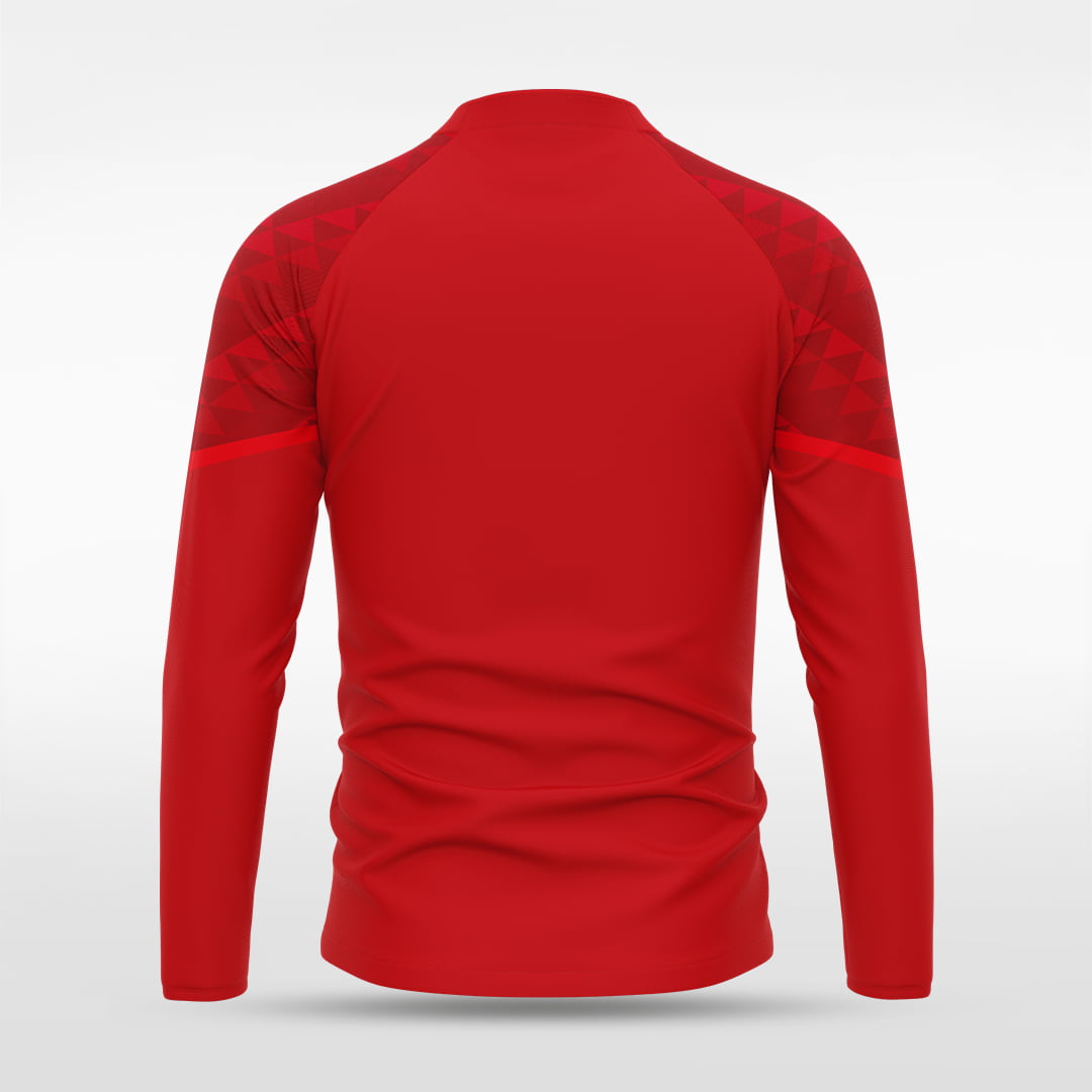 1/4 Half Zip Vanta Series Vumara - AT233XFFC3 red