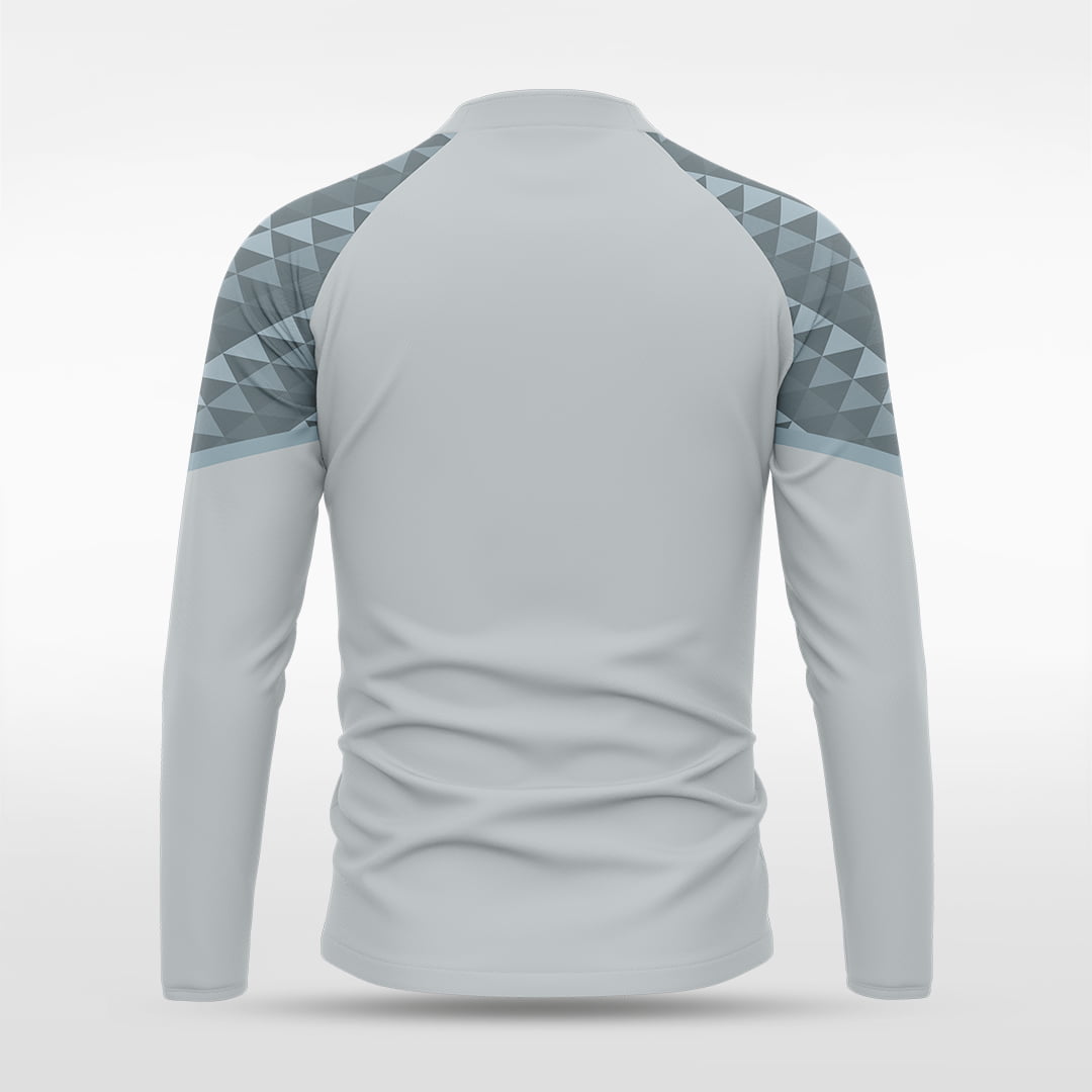 1/4 Half Zip Vanta Series Vumara - AT233XFFC3 silver