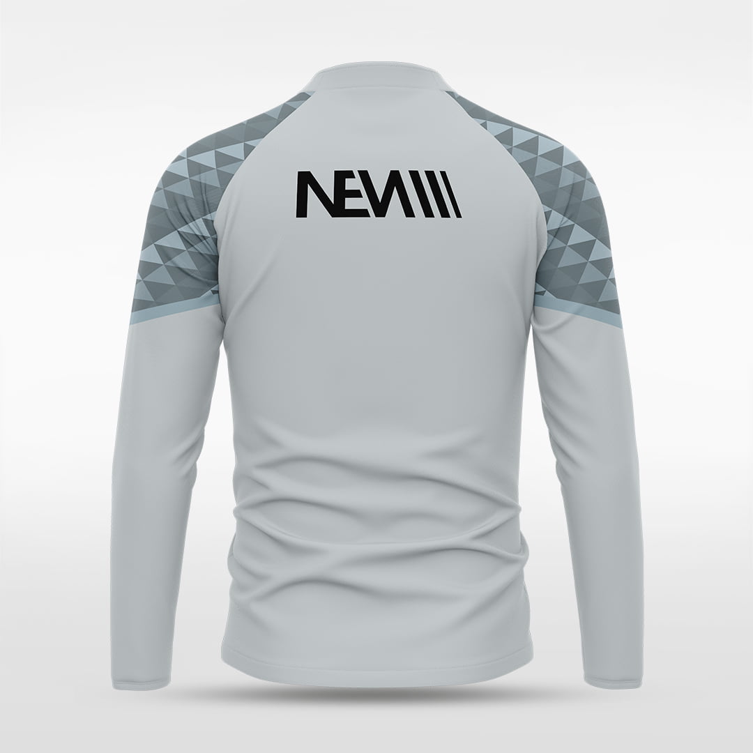 1/4 Half Zip Vanta Series Vumara - AT233XFFC3 silver