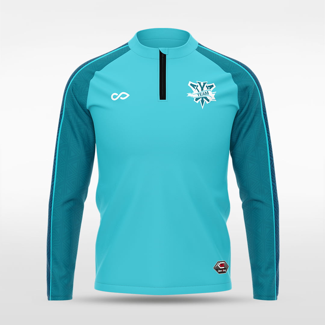1/4 Half Zip Vanta Series Brinara - AT233XFFU3 mediumspringgreen