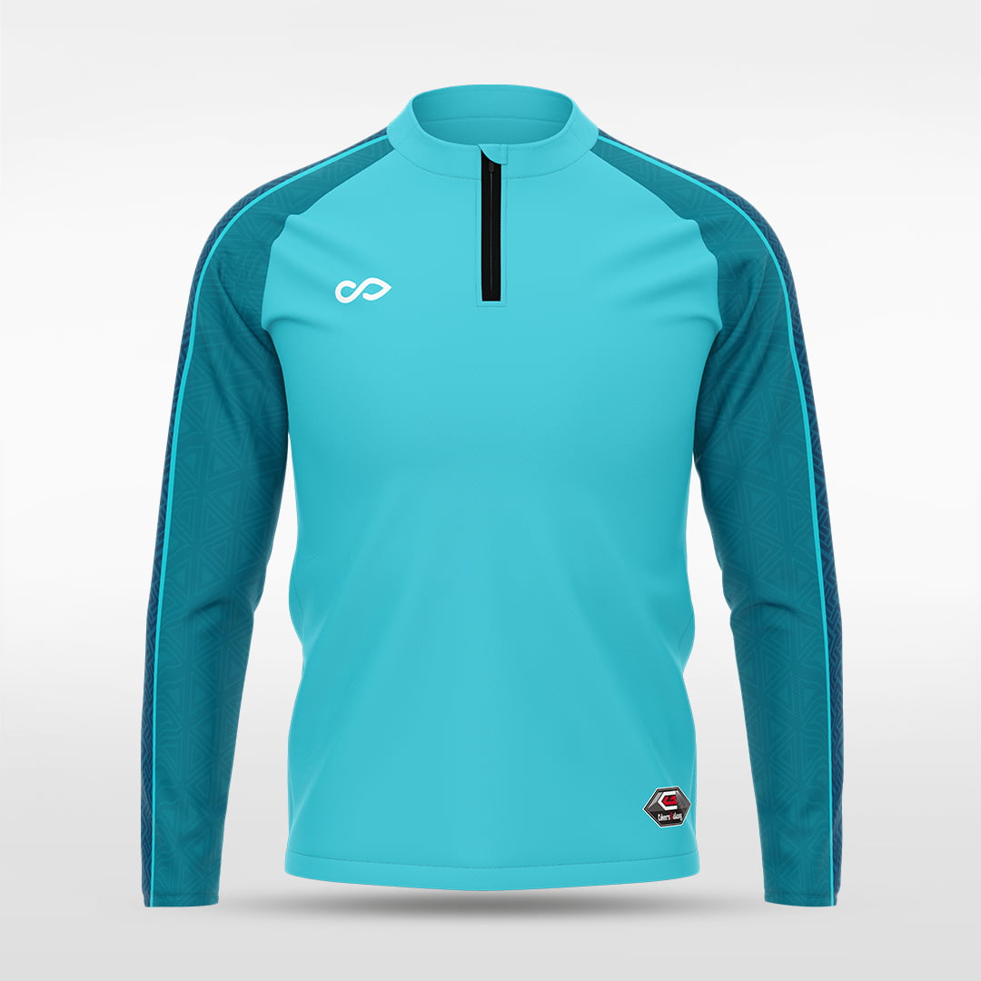 1/4 Half Zip Vanta Series Brinara - AT233XFFU3 mediumspringgreen