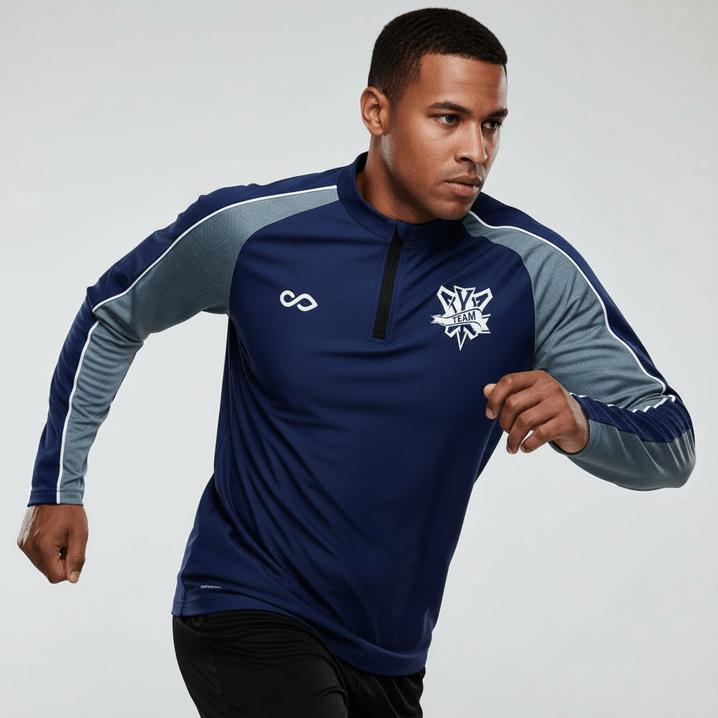 1/4 Half Zip Vanta Series Brinara - AT233XFFU3 navy