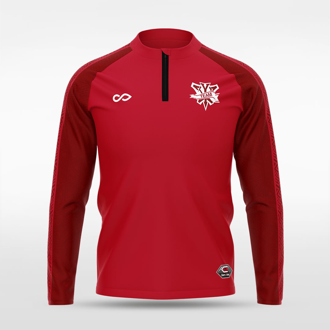 1/4 Half Zip Vanta Series Brinara - AT233XFFU3 red