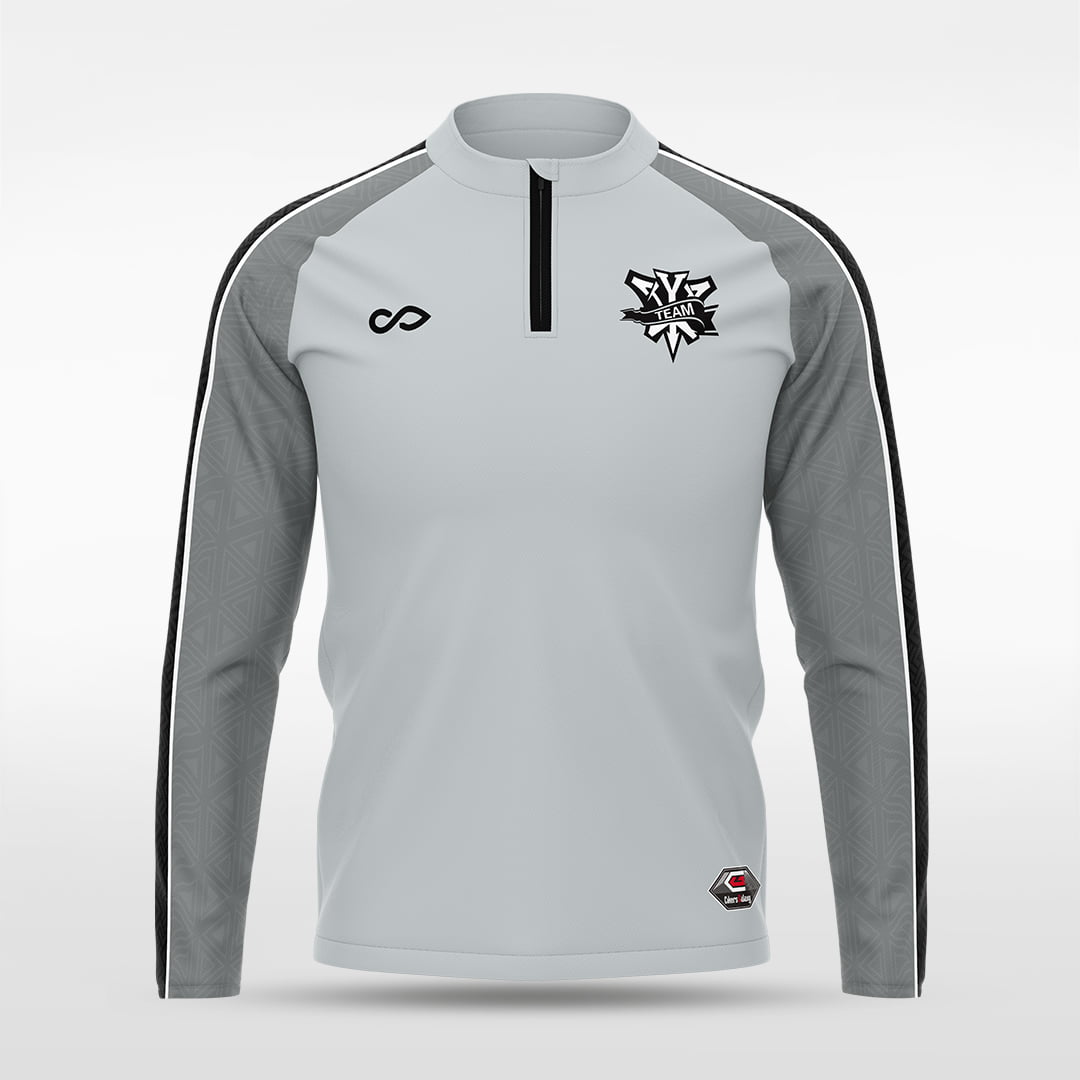 1/4 Half Zip Vanta Series Brinara - AT233XFFU3 silver