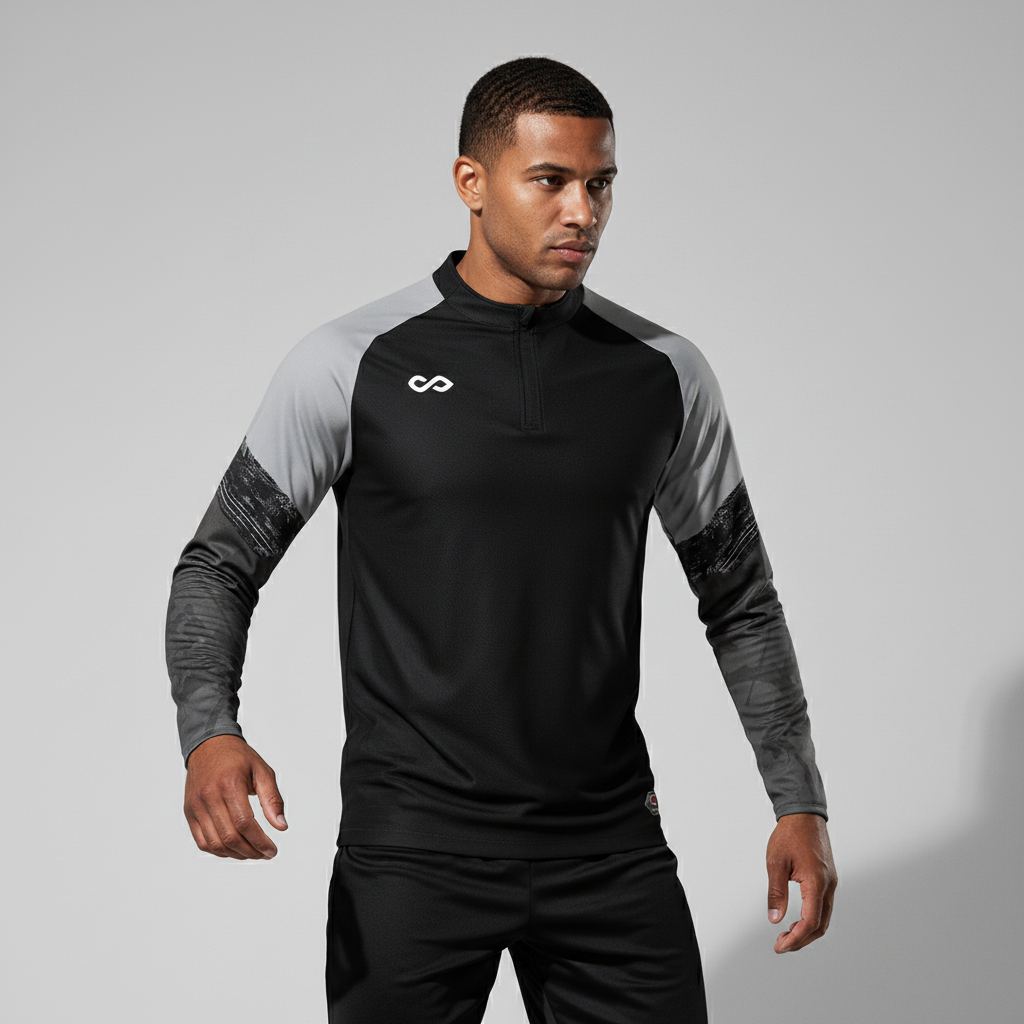 1/4 Half Zip Vanta Series Pictara - AT233XFH3 black