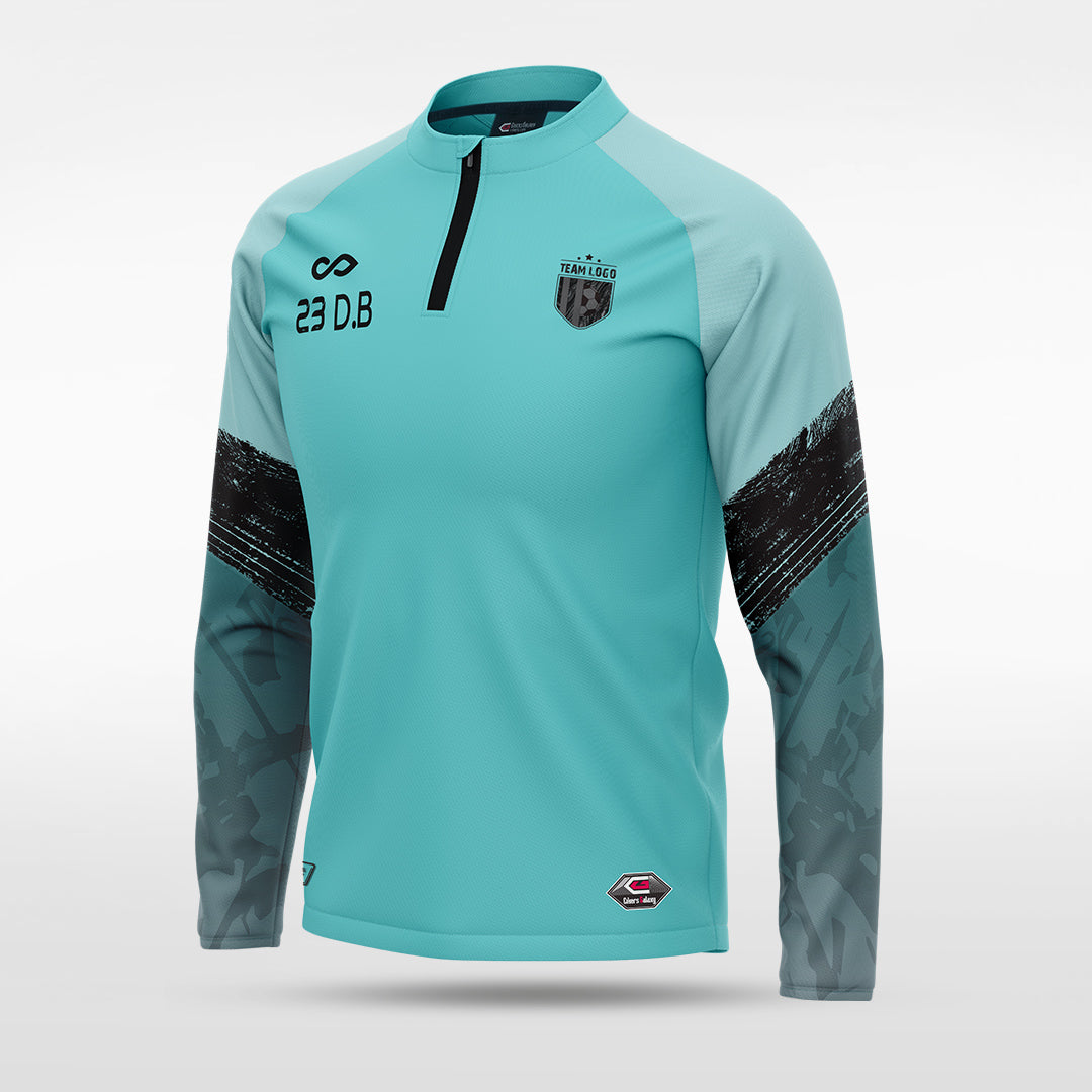 1/4 Half Zip Vanta Series Pictara - AT233XFH3 mediumspringgreen