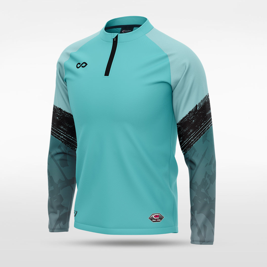 1/4 Half Zip Vanta Series Pictara - AT233XFH3 mediumspringgreen