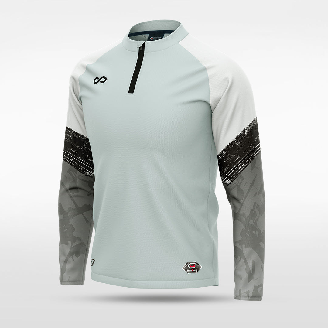 1/4 Half Zip Vanta Series Pictara - AT233XFH3 silver