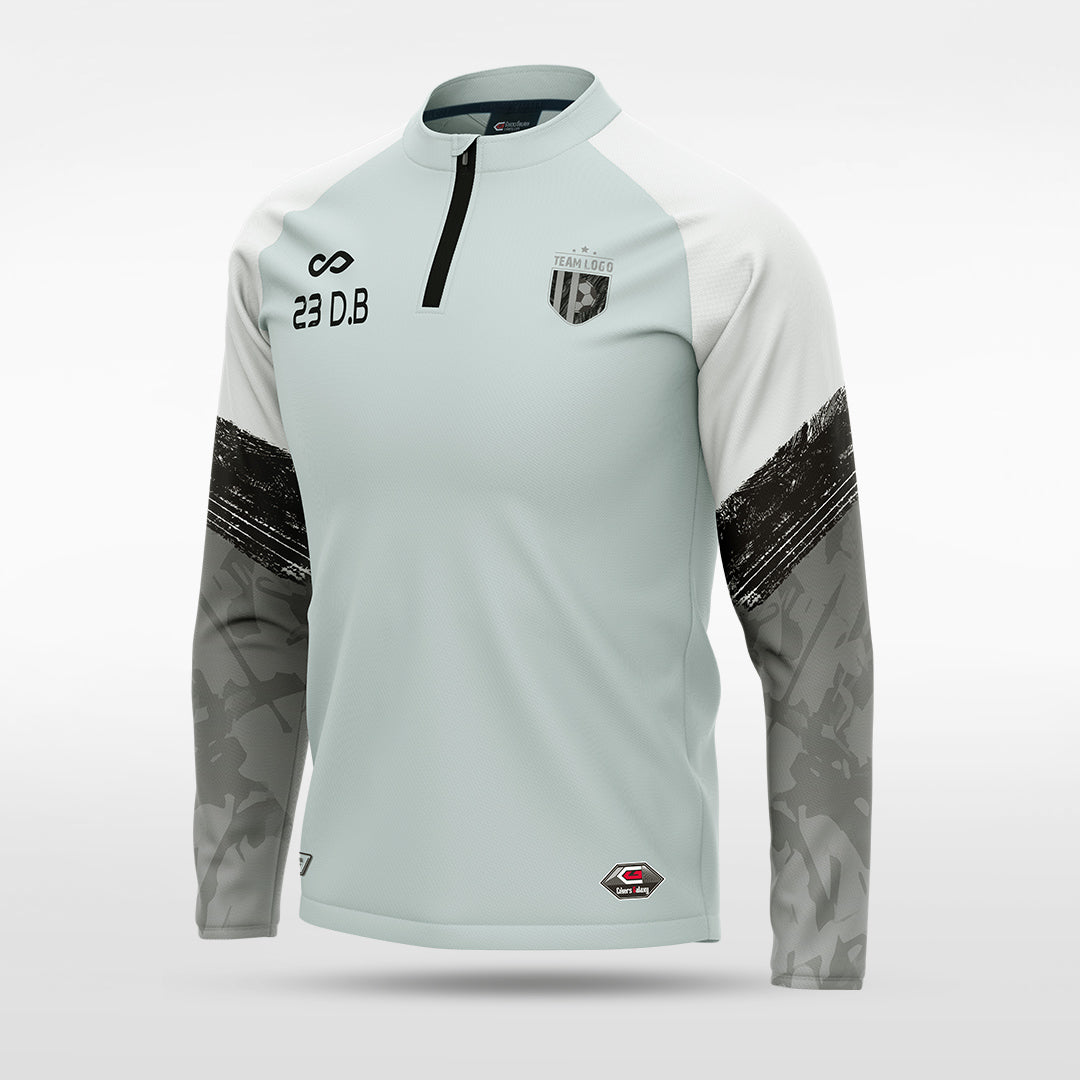 1/4 Half Zip Vanta Series Pictara - AT233XFH3 silver