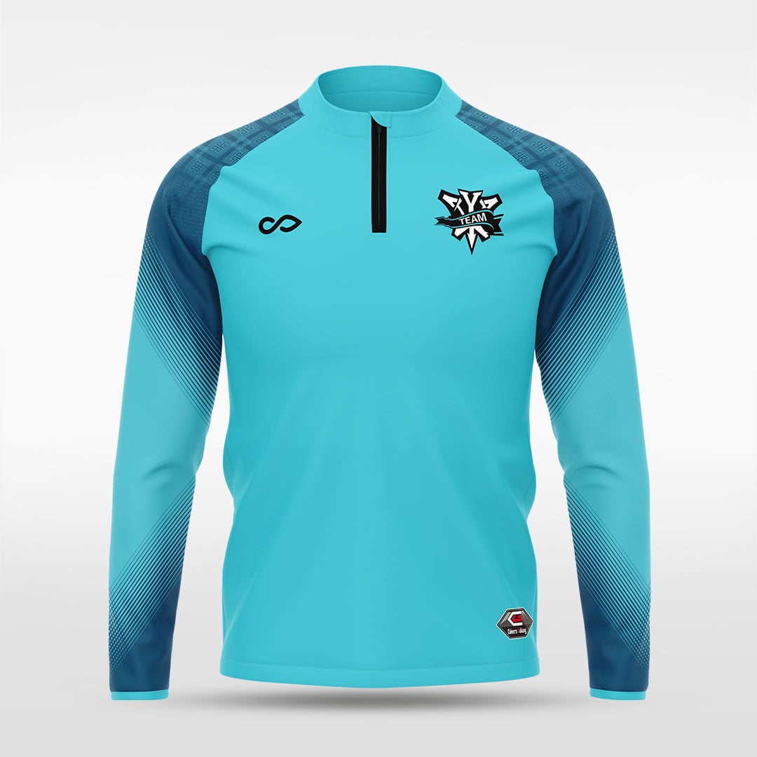 1/4 Half Zip Vanta Series Sojara - AT233XFHE3 mediumspringgreen