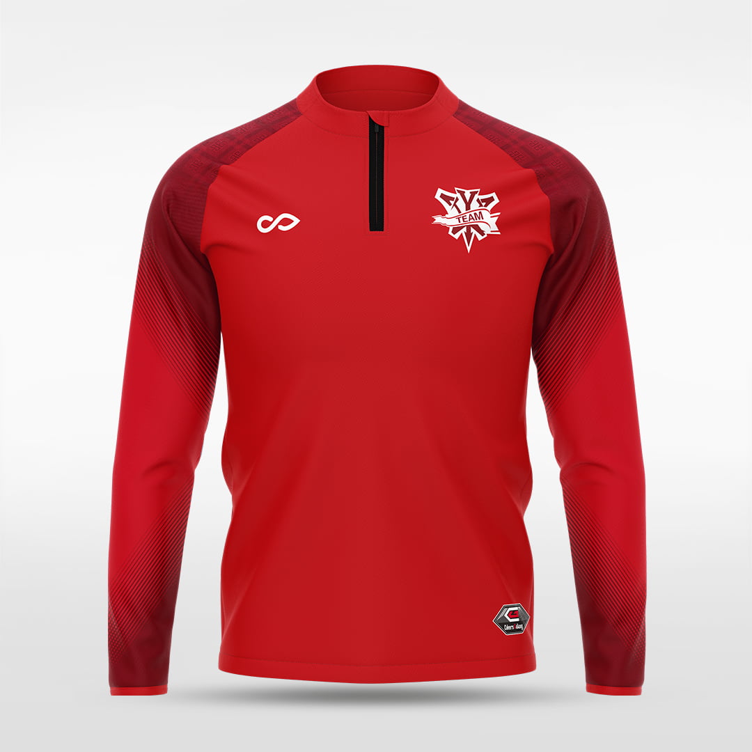 1/4 Half Zip Vanta Series Sojara - AT233XFHE3 red