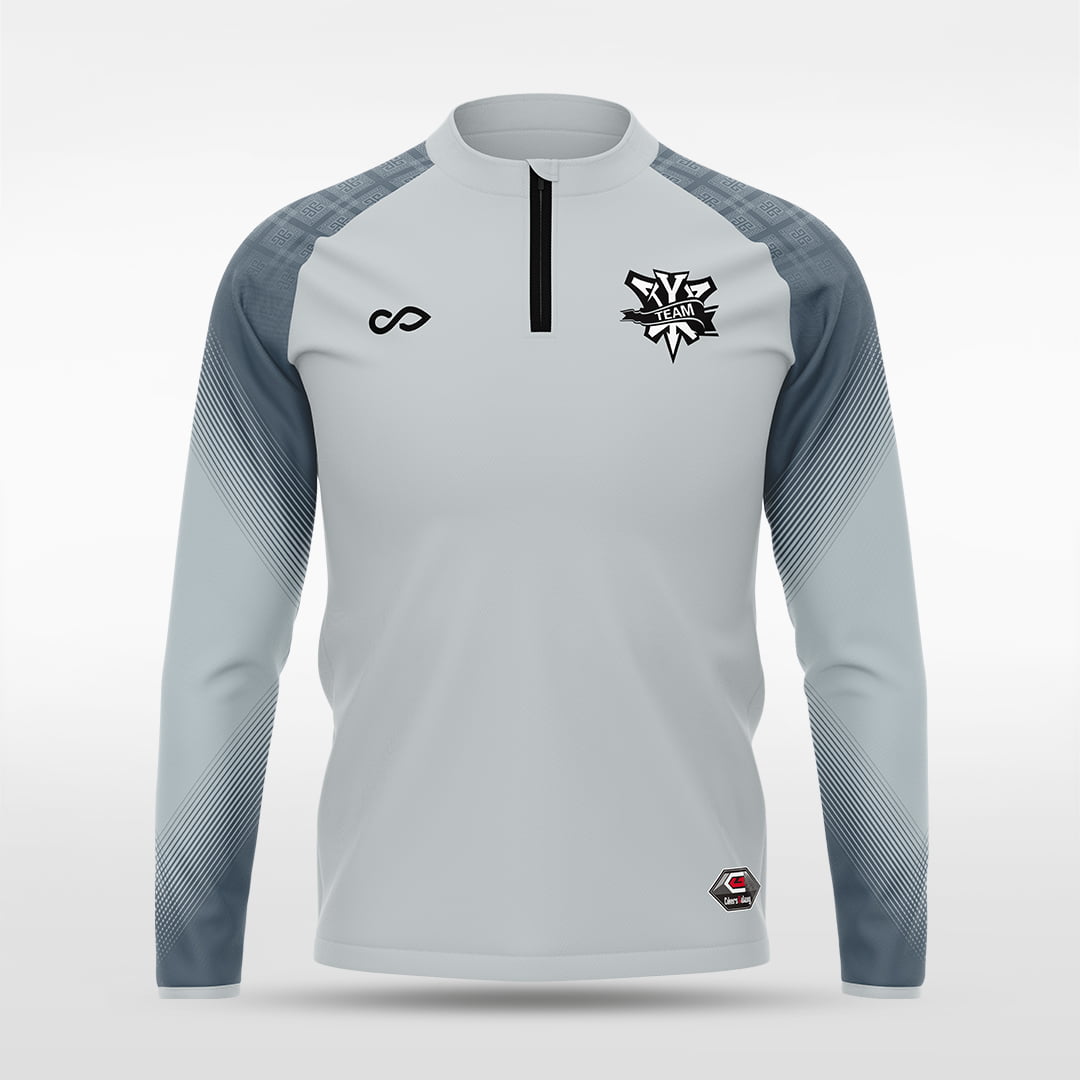 1/4 Half Zip Vanta Series Sojara - AT233XFHE3 silver