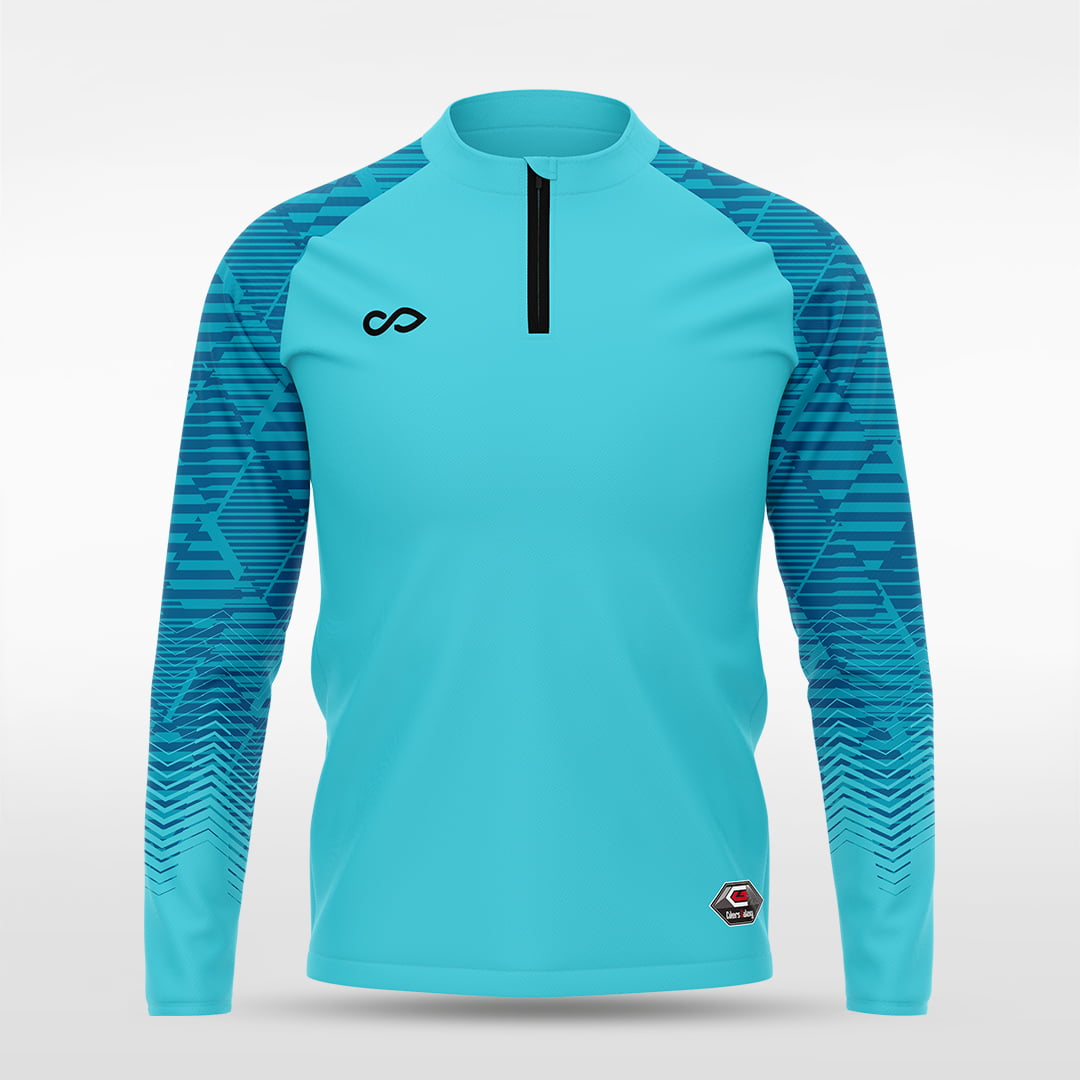 1/4 Half Zip Vanta Series Krymor - AT233XFLG3 mediumspringgreen