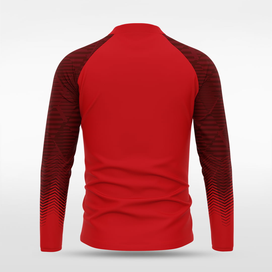 1/4 Half Zip Vanta Series Krymor - AT233XFLG3 red