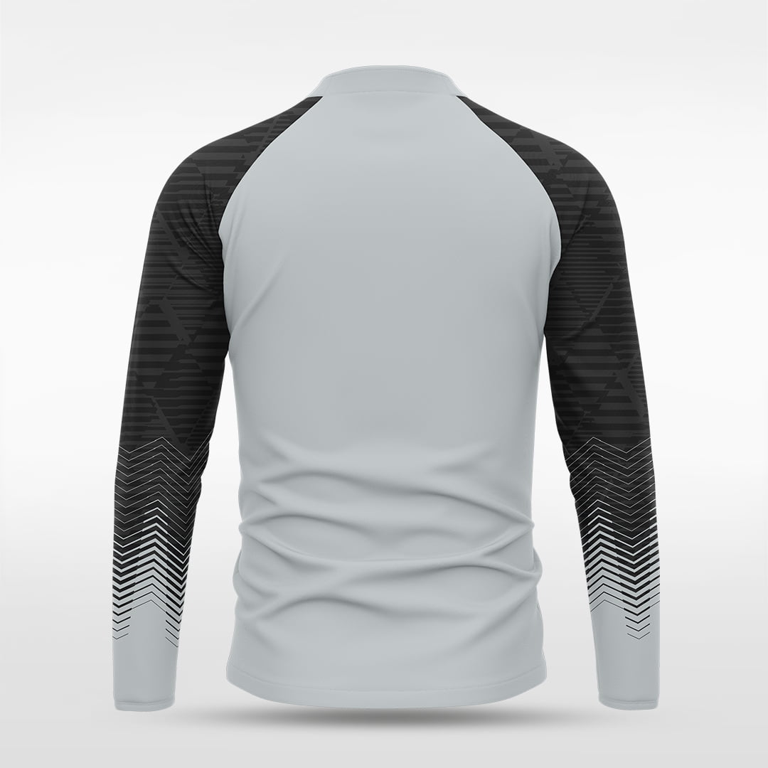 1/4 Half Zip Vanta Series Krymor - AT233XFLG3 silver