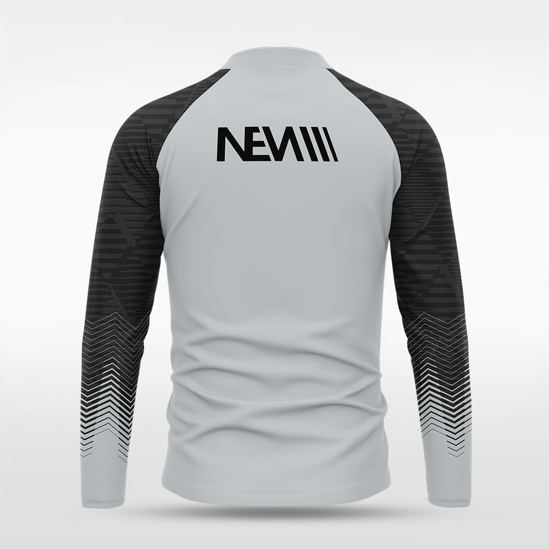 1/4 Half Zip Vanta Series Krymor - AT233XFLG3 silver