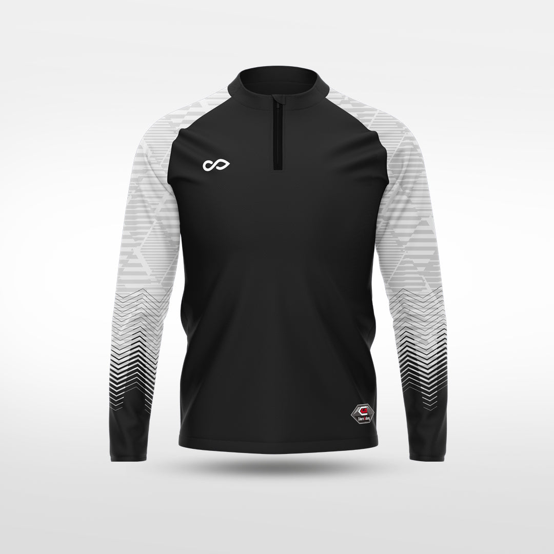 kid 1/4 Half Zip Vanta Series Krymor - AT233XFLG8 black