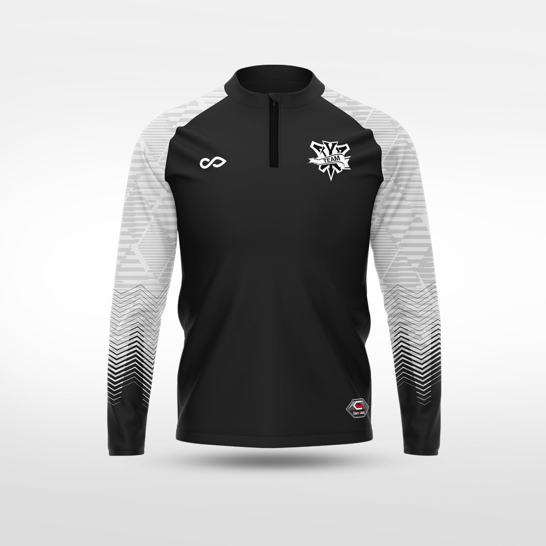 kid 1/4 Half Zip Vanta Series Krymor - AT233XFLG8 black