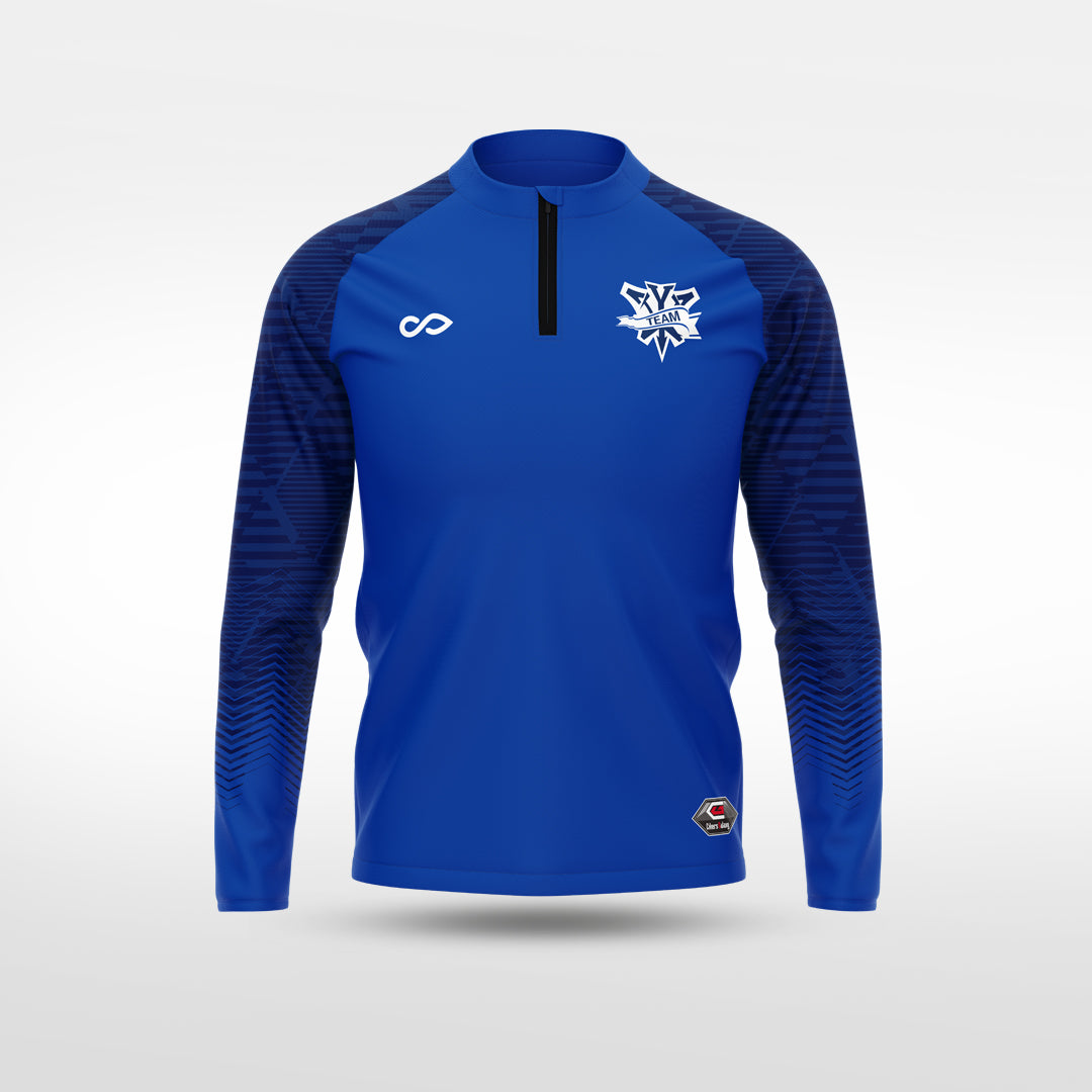 kid 1/4 Half Zip Vanta Series Krymor - AT233XFLG8 blue