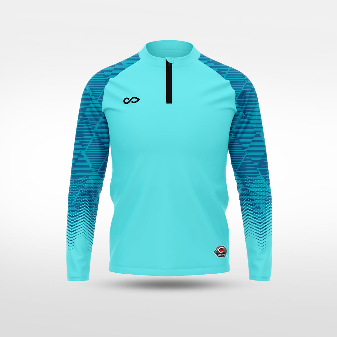 kid 1/4 Half Zip Vanta Series Krymor - AT233XFLG8 mediumspringgreen