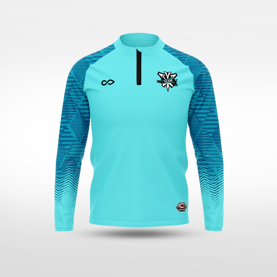 kid 1/4 Half Zip Vanta Series Krymor - AT233XFLG8 mediumspringgreen