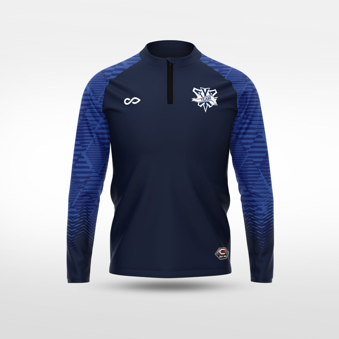 kid 1/4 Half Zip Vanta Series Krymor - AT233XFLG8 navy