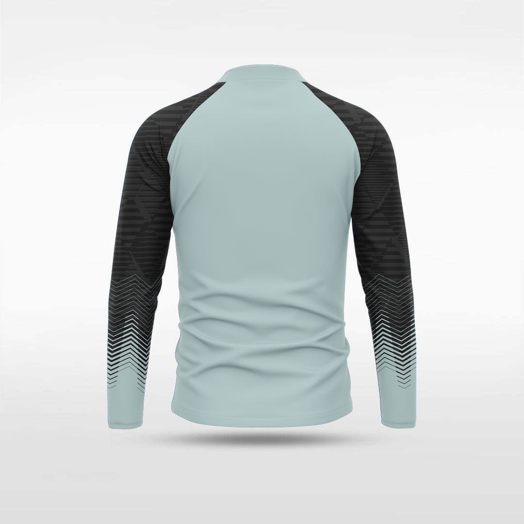 kid 1/4 Half Zip Vanta Series Krymor - AT233XFLG8 silver