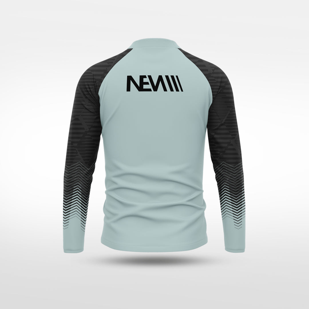 kid 1/4 Half Zip Vanta Series Krymor - AT233XFLG8 silver