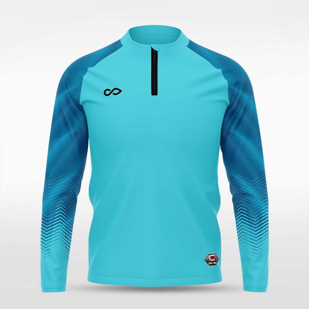 1/4 Half Zip Vanta Series Rippora - AT233XFLT3 mediumspringgreen