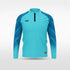 kid 1/4 Half Zip Vanta Series Rippora - AT233XFLT9 mediumspringgreen
