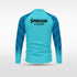 kid 1/4 Half Zip Vanta Series Rippora - AT233XFLT9 mediumspringgreen