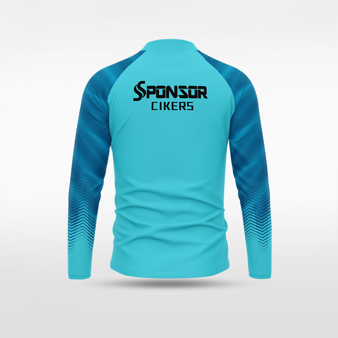 kid 1/4 Half Zip Vanta Series Rippora - AT233XFLT9 mediumspringgreen