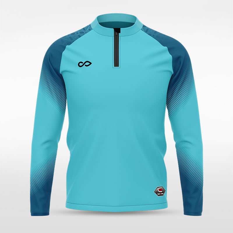 1/4 Half Zip Vanta Series Helara - AT233XFM3 mediumspringgreen