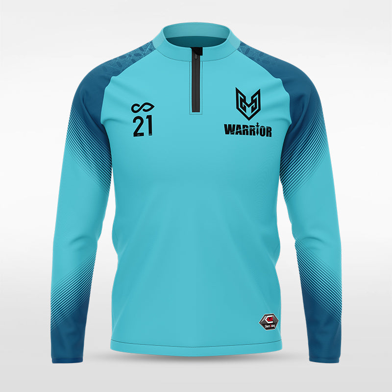 1/4 Half Zip Vanta Series Helara - AT233XFM3 mediumspringgreen