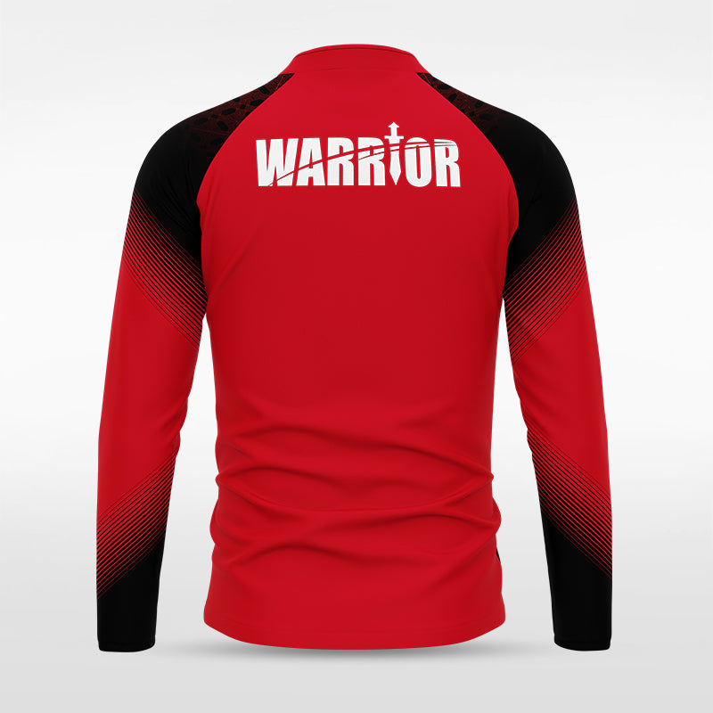 1/4 Half Zip Vanta Series Helara - AT233XFM3 red