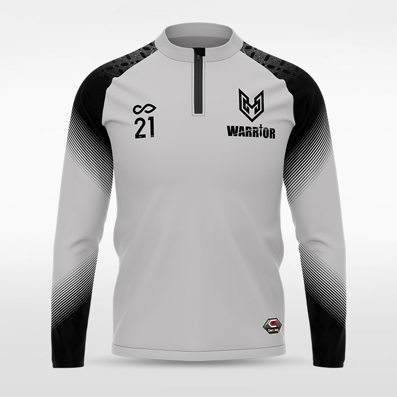1/4 Half Zip Vanta Series Helara - AT233XFM3 silver