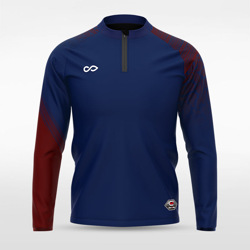 1/4 Half Zip Vanta Series Babylonis - AT233XFN3 navy