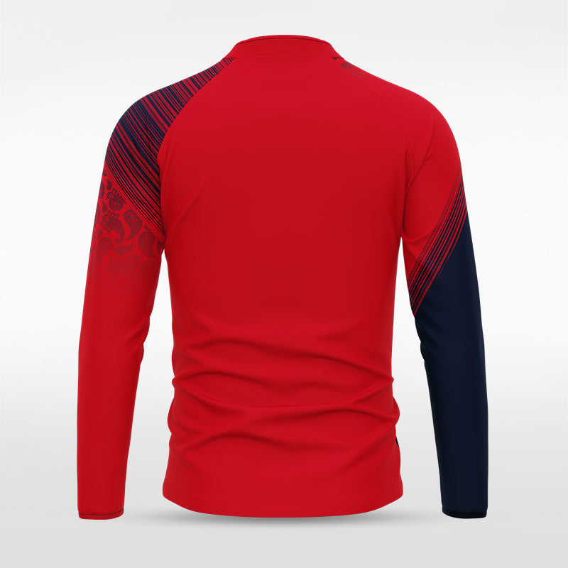 1/4 Half Zip Vanta Series Babylonis - AT233XFN3 red