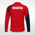 1/4 Half Zip Vanta Series Babylonis - AT233XFN3 red