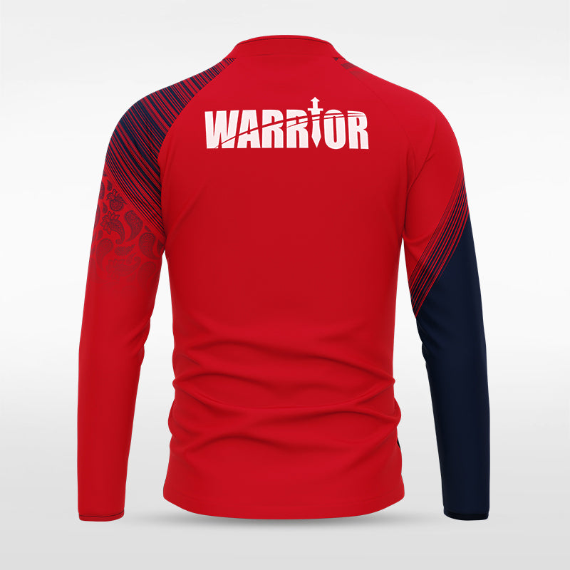 1/4 Half Zip Vanta Series Babylonis - AT233XFN3 red