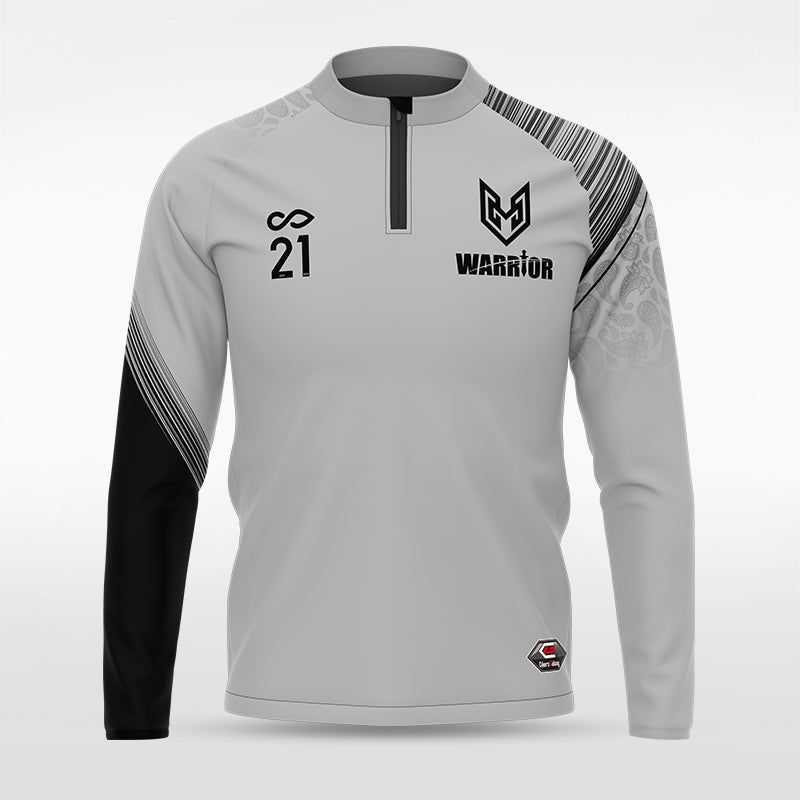 1/4 Half Zip Vanta Series Babylonis - AT233XFN3 silver
