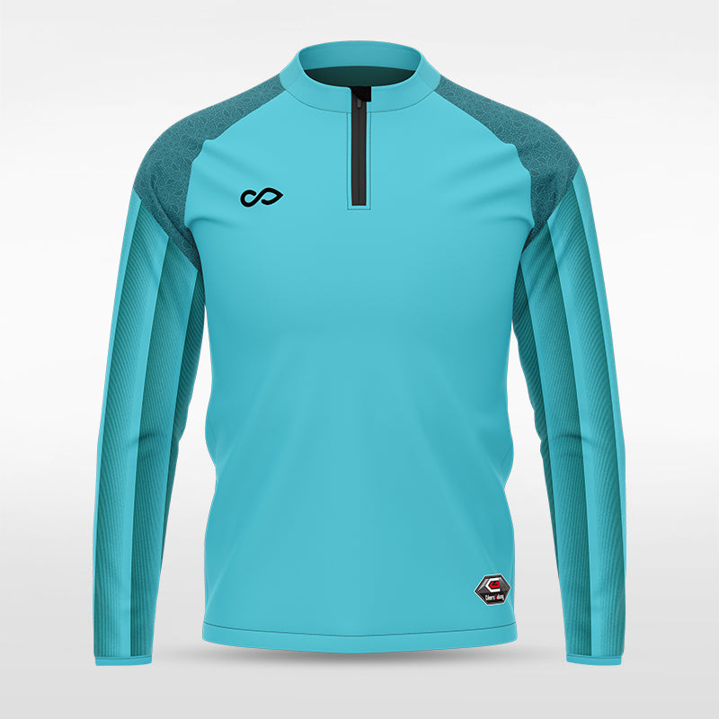 1/4 Half Zip Vanta Series Indara - AT233XFP3 mediumspringgreen