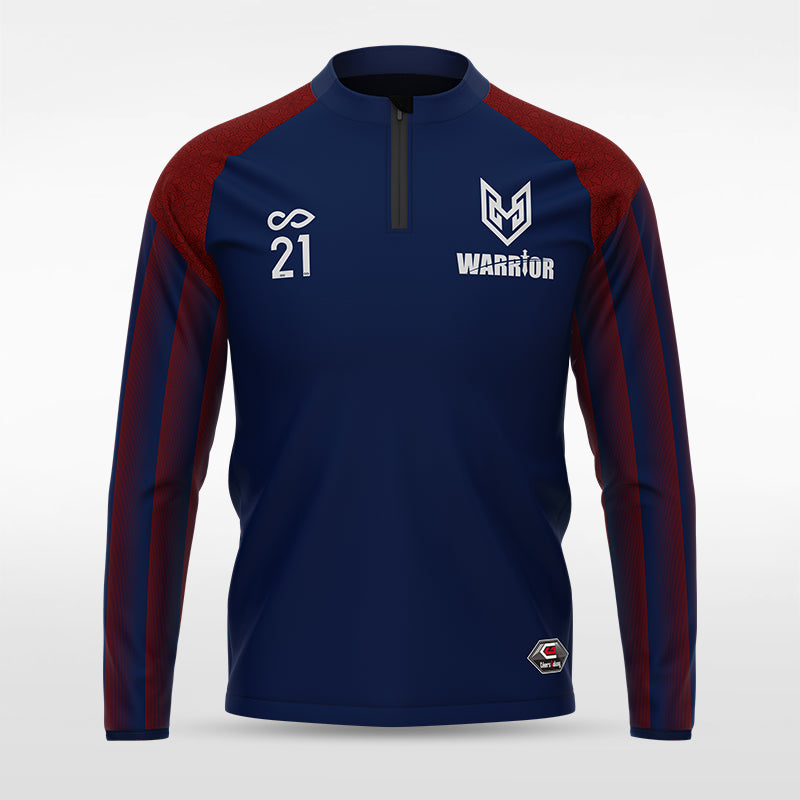 1/4 Half Zip Vanta Series Indara - AT233XFP3 navy