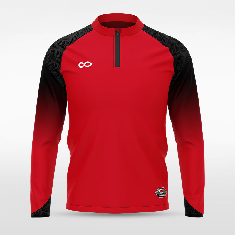 1/4 Half Zip Vanta Series Mayara - AT233XFQ3 red