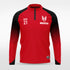 1/4 Half Zip Vanta Series Mayara - AT233XFQ3 red