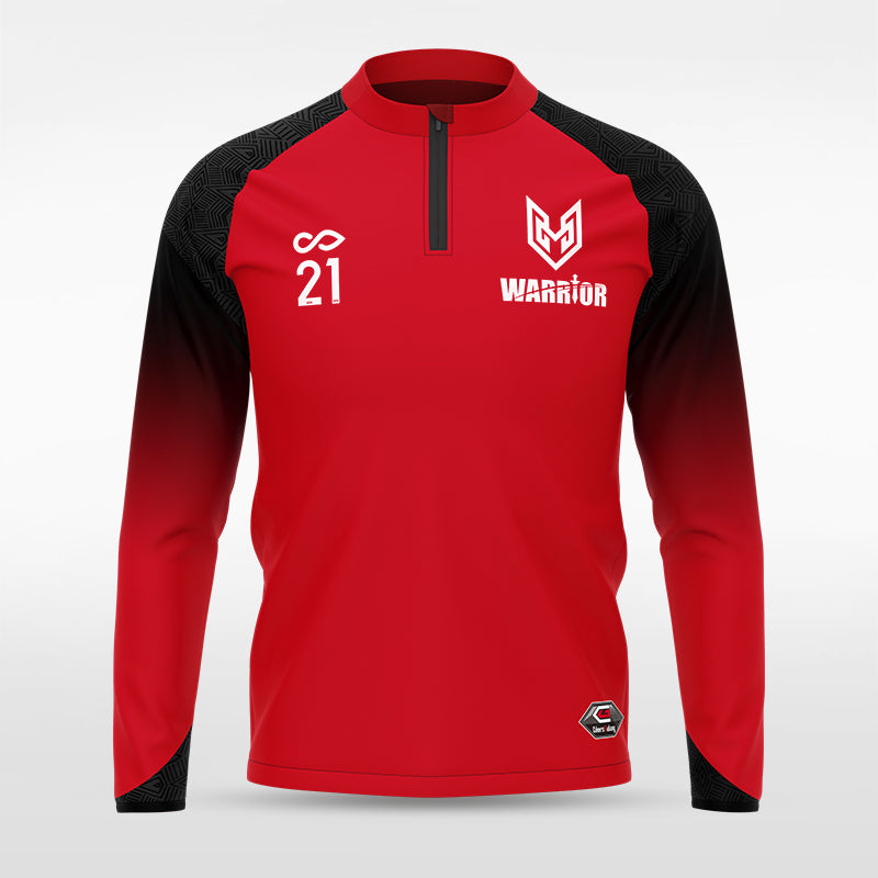 1/4 Half Zip Vanta Series Mayara - AT233XFQ3 red