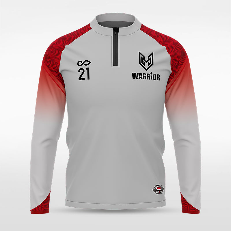 1/4 Half Zip Vanta Series Mayara - AT233XFQ3 silver