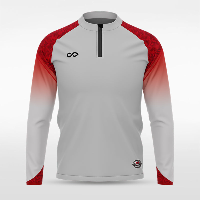 1/4 Half Zip Vanta Series Mayara - AT233XFQ3 silver